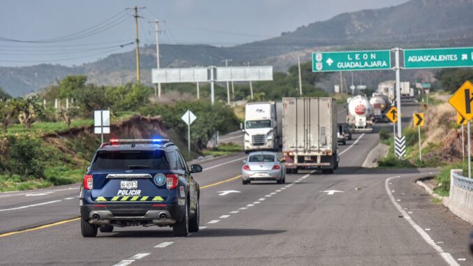 Policías de Carreteras, clave para que las vías de Aguascalientes sean consideradas de las más seguras del país