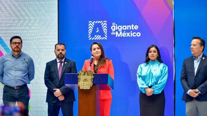 Presenta Gobernadora Tere Jiménez Plataforma en Línea Hecho en Aguascalientes para facilitar registro a Empresarios