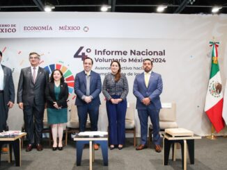 Presenta Gobernadora Tere Jiménez avances de Aguascalientes en el cumplimiento de los objetivos de Desarrollo Sostenible