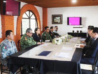 Encabeza Gobernadora Tere Jiménez reuniòn para fortalecer el Blindaje Regional; participaron autoridades Federales y Estatales