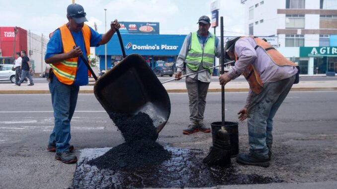 Intensifica Municipio de Aguascalientes acciones de rehabilitación vial