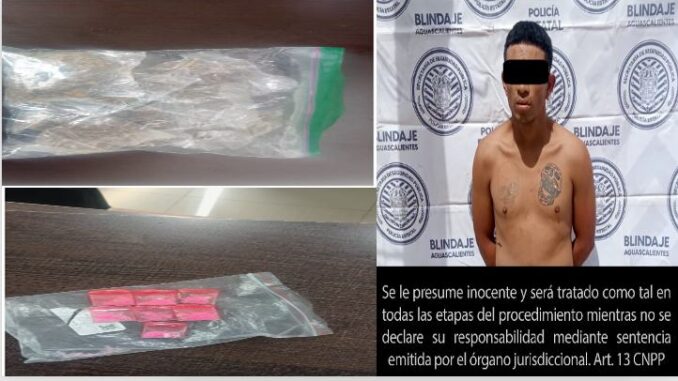 Detienen a dos personas por posesión de droga