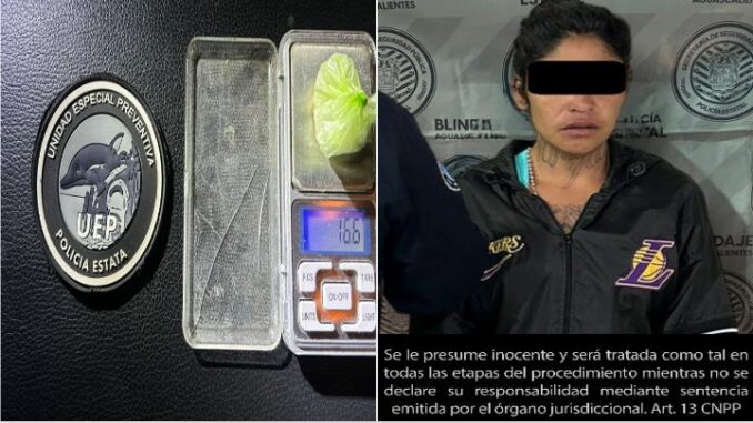 Detienen a una persona por posesión de droga