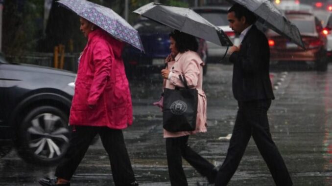 Habrá lluvias puntuales intensas en 10 estados de México