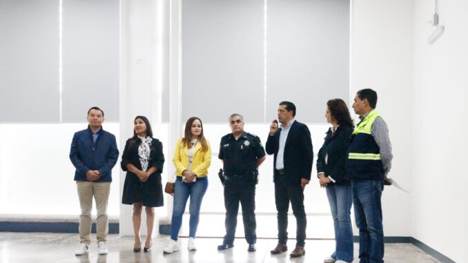 Supervisa Leo Montañez construcción de dormitorios para Cadetes de la Policía Municipal