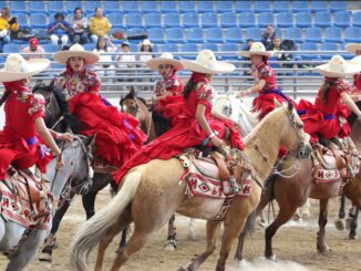 Gran Fiesta de Escaramuzas en la Apertura del Nacional Infantil y Juvenil 2024