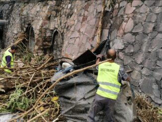 Tras lluvias, Municipio de Aguascalientes continúa con acciones de limpieza en diferentes puntos de la Ciudad