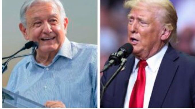 AMLO califica a Trump como un hombre 'fuerte, de carácter, pero también visionario'