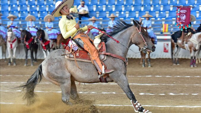 Rogelio Gurrola estuvo cerca de colarse a la Final de los Charros Completos Infantiles "B"