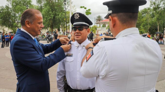 Se llevó a cabo Ceremonia de imposición de Grados para Policías Municipales en Jesús María