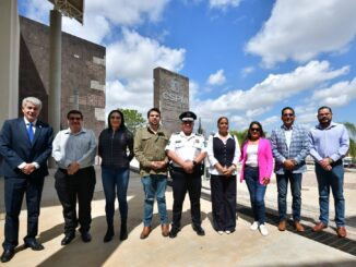 Visita la Alcaldesa electa de Ensenada, Baja California, instalaciones de la SSPM de Aguascalientes