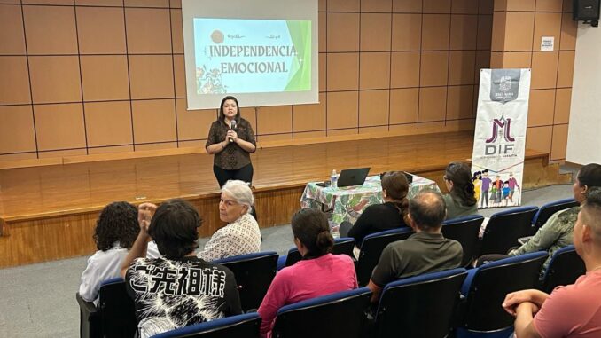 Se llevó a cabo Plática sobre Independencia Emocional y Autodescubrimiento en Jesús María