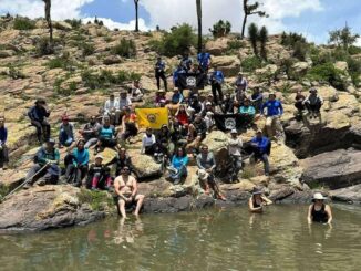 Policía Turística acompaña a grupo de montañismo en El Llano