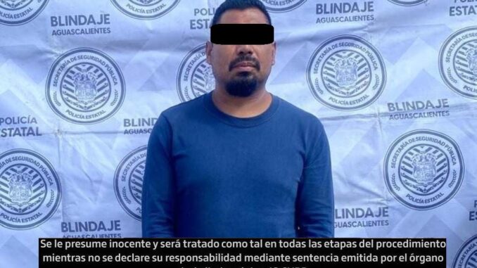 Detenido con orden de aprehensión vigente