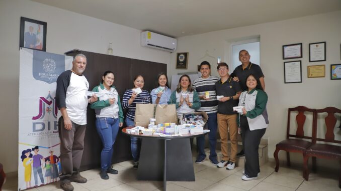 Recibe DIF Municipal de Jesús María donación de medicamentos