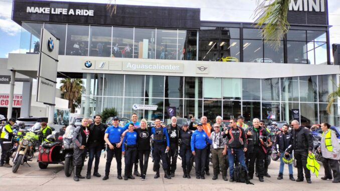 Continúa el apoyo a rodada motociclista