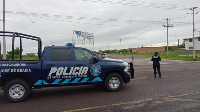 Policía Estatal vigila actividades del Triatlón de San José de Gracia