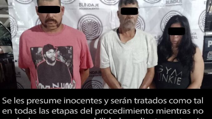 Tres personas detenidas por agredir a oficiales de la Policía Estatal