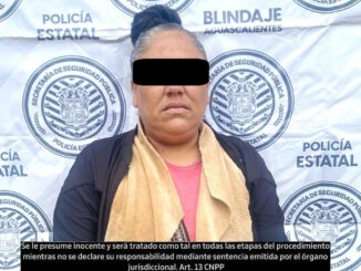 Detenida por orden de aprehensión vigente