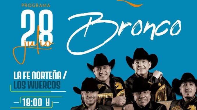 Hoy, estará Bronco en la Feria de los Chicahuales