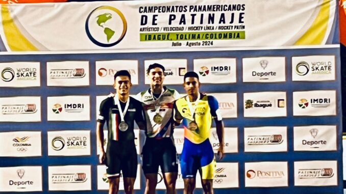 Medalla de Plata en Patinaje para Aguascalientes en los Campeonatos Panamericanos