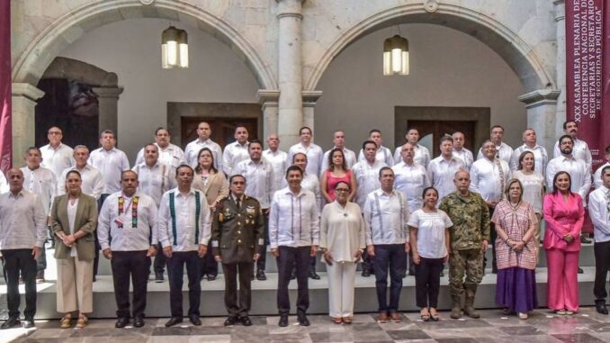 Manuel Alonso es nuevo representante de la zona occidente de la Conferencia Nacional de Secretarios de Seguridad Pública