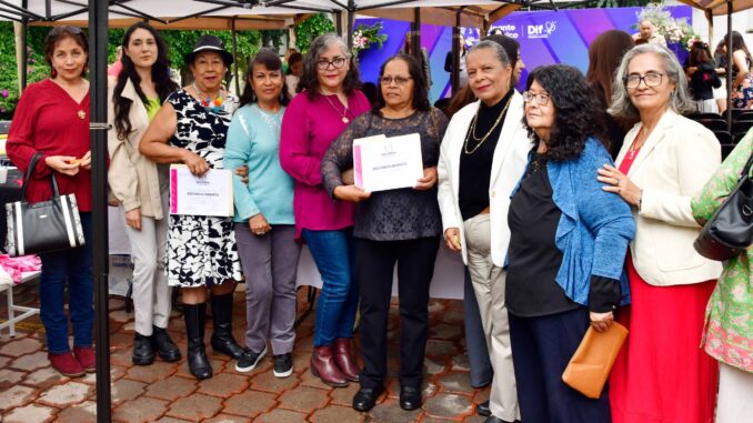 Ofrece DIF Estatal Talleres para que Madres Jefas de Familia puedan emprender su propio negocio