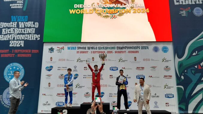 Aguascalentenses ponen en alto el nombre de México en Competencia Internacional de Kickboxing con 4 Medallas