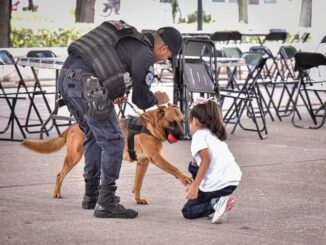 Hijas e Hijos de Policías conocen de cerca la labor de Seguridad que realizan sus Padres