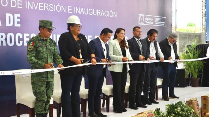 Con una inversión de 160 millones de pesos, inaugura Gobernadora Tere Jiménez Planta única en Latinoamérica; genera energía a partir de residuos