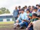 Leo Montañez puso en marcha construcción de parque de béisbol de pasto sintético