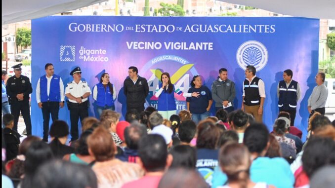 Con Vecino Vigilante 4x4 se fortalece la prevención del delito