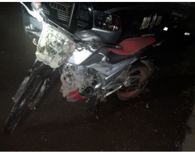 Recuperan motocicleta con reporte de robo