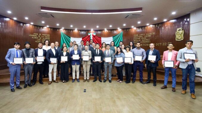 Reconoce Ayuntamiento de Aguascalientes a Deportistas y Jóvenes destacados