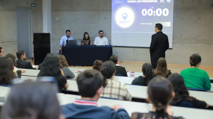 Estudiantes de la UAA impulsan el emprendedurismo entre sus pares a través del IMEF