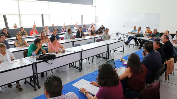 Efectúan en la UAA reunión interdepartamental sobre estrategias para el cumplimiento del Plan de Desarrollo Institucional