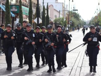 Realizan la Primer Carrera de Resistencia con Policías en Aguascalientes