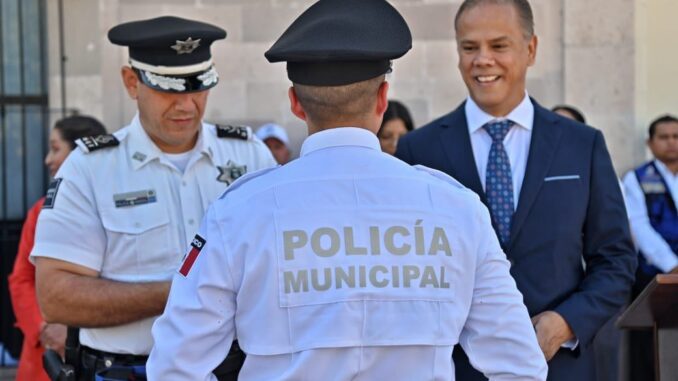 Municipio de Jesús María cuneta con una Policía cada vez más capacitada