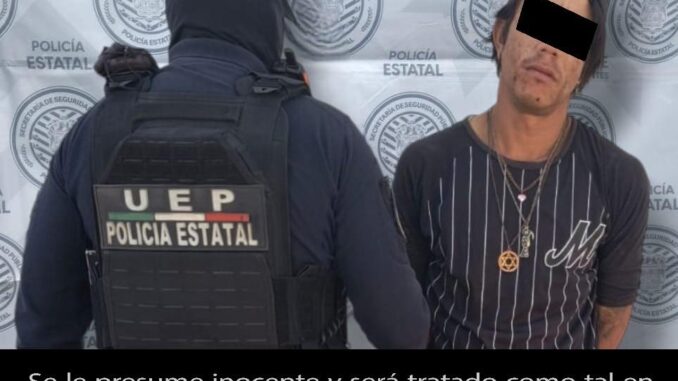 Una persona detenida posesión de droga