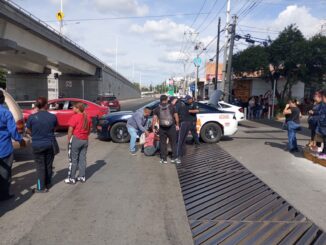 Policías Viales de Aguascalientes atienden reporte de accidente tipo atropello que se registró sobre Avenida Aguascalientes