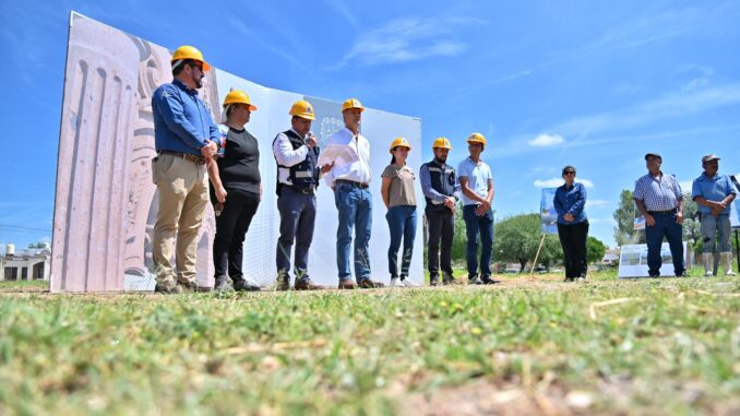 Inicia la construcción del Parque con Cancha de Fútbol en La Rinconada Jesús María