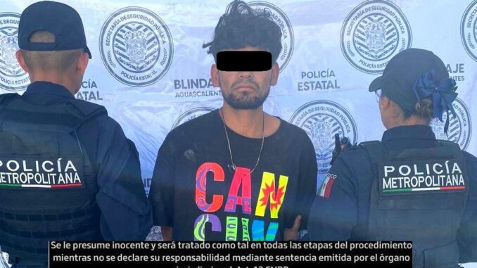 Detenido con 12 gramos de crystal