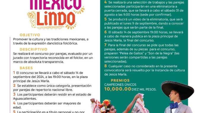 II Concurso de Danza "México Lindo"