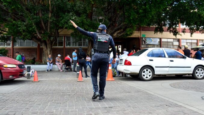 Listo el Operativo "Escuela Segura" con motivo del regreso a clases en el Municipio de Aguascalientes