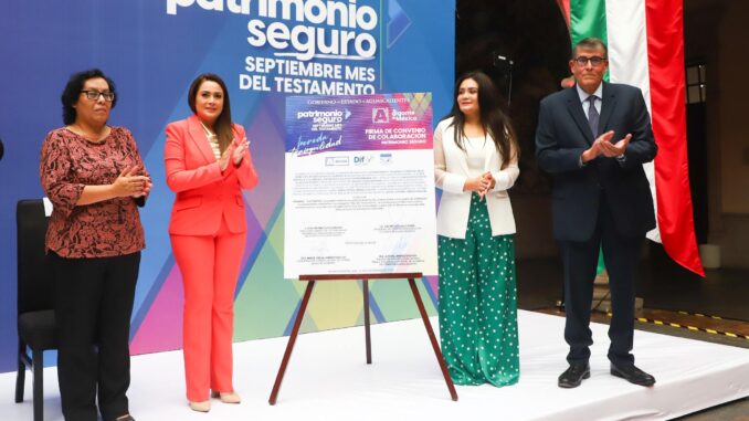 Descuentos del 50 por ciento en Testamentos durante septiembre y octubre promueve la Campaña "Patrimonio Seguro"