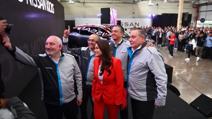 Encabeza Gobernadora Tere Jiménez arranque de producción del Nissan Kicks 2025 en Aguascalientes