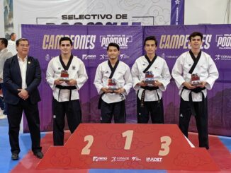 Atletas de Aguascalientes clasifican al Campeonato Mundial de Taekwondo, a realizarse en Hong Kong