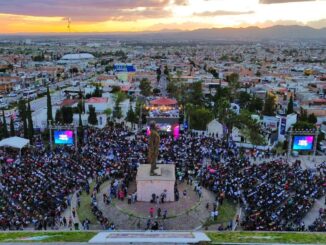 Abarrotada lució la Explanada Morelos; miles de Familias se dieron cita para escuchar a Tere Jiménez en su Segundo Informe de Gobierno