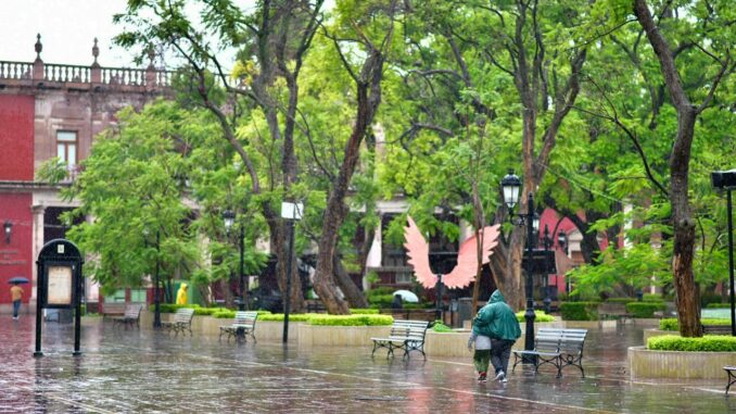 En los primeros ocho meses de 2024, Aguascalientes superó la cantidad de lluvia que se registró en 2023