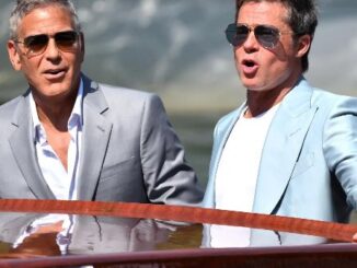 Brad Pitt y George Clooney revolucionan la noche en Venecia